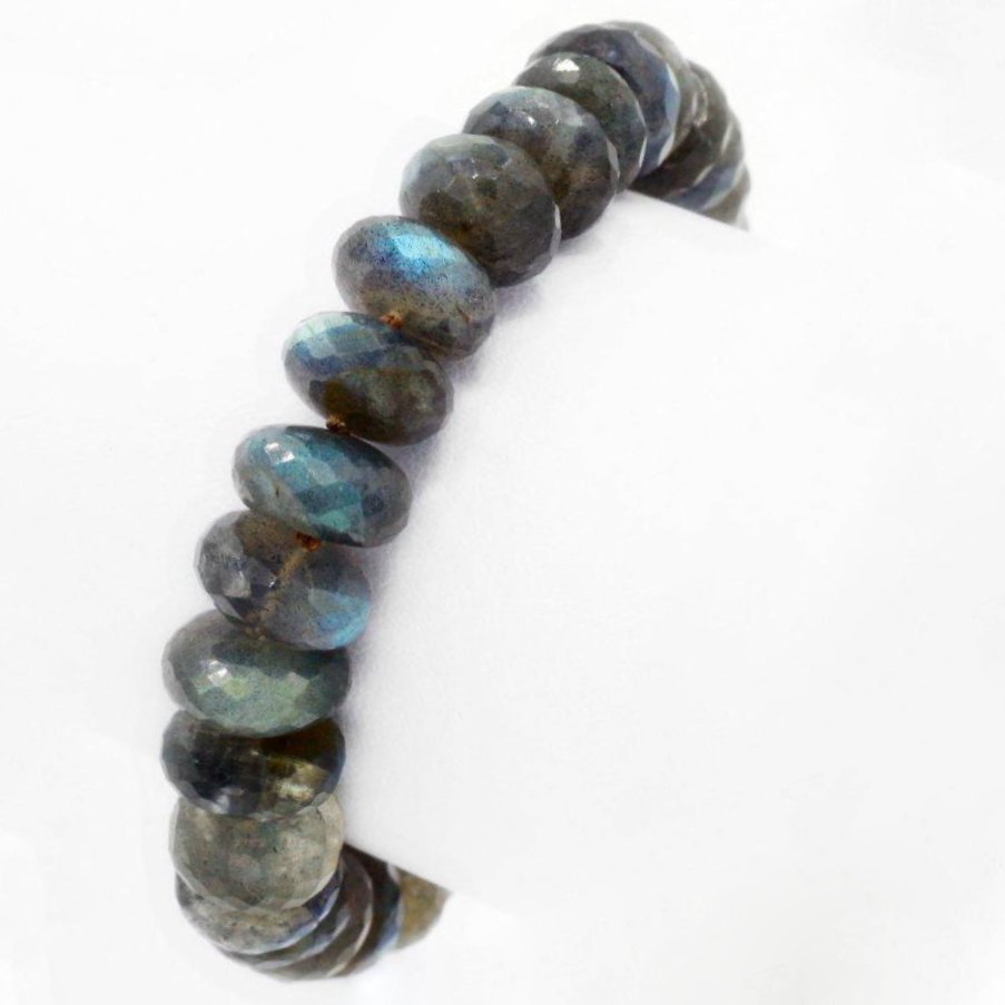 Lena Skadegard Jewels | Faceted Labradorite Tassel Bracelet | Firecracker