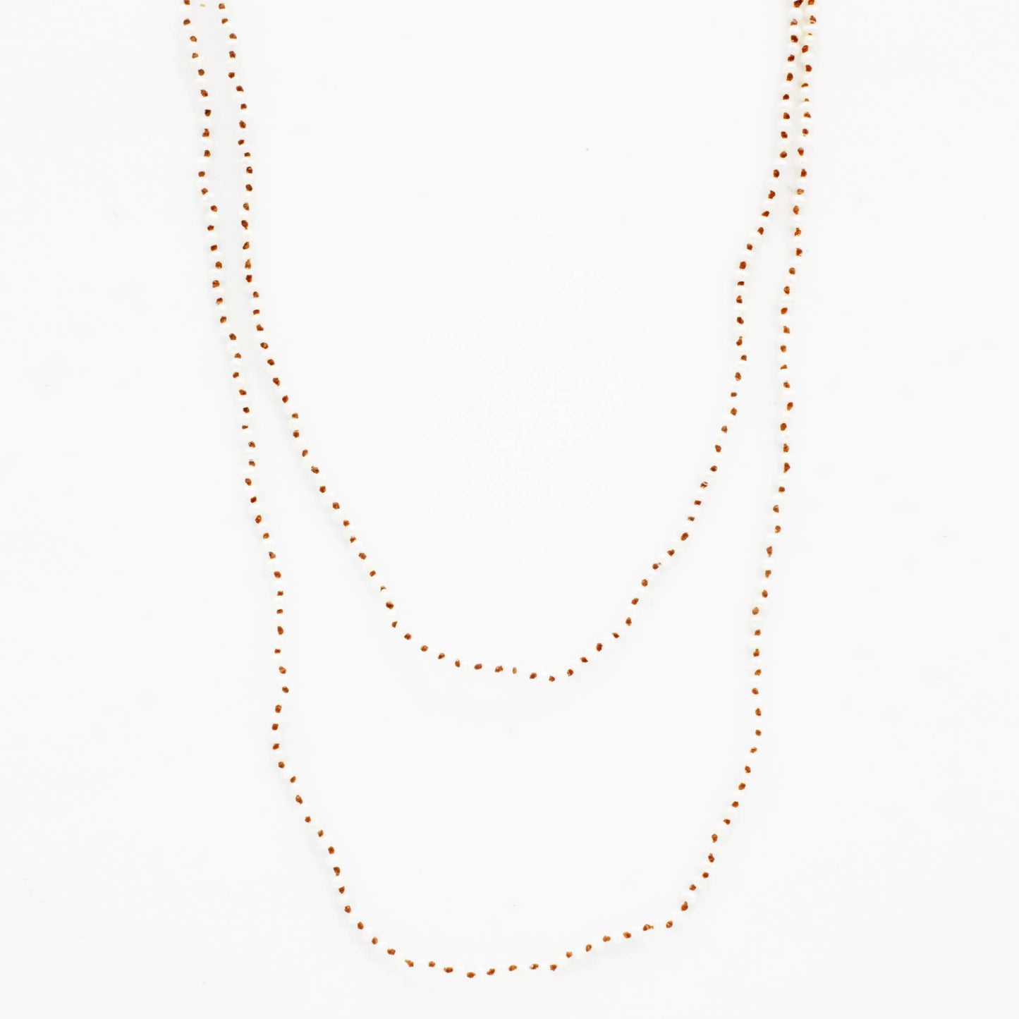 Lena Skadegard Jewels | Freshwater Tiny Pearl Button Necklace | Firecracker