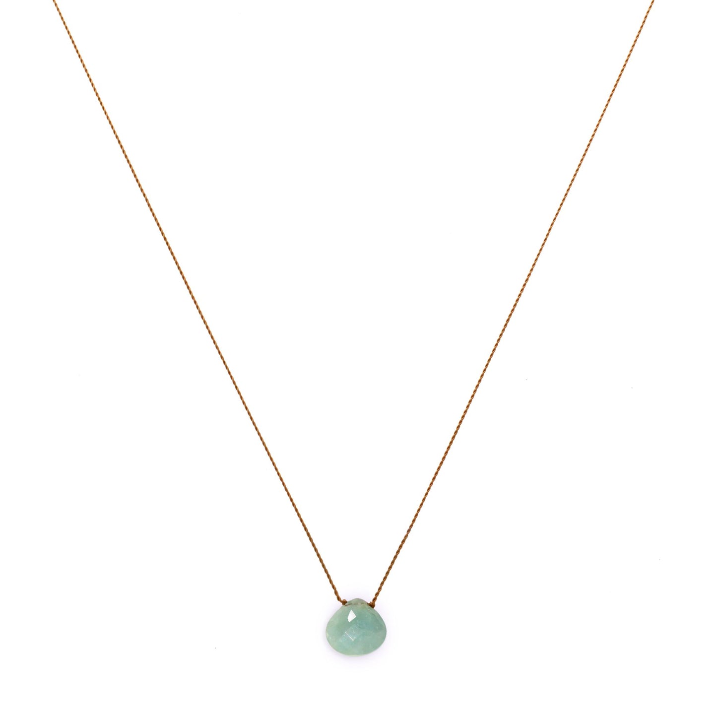 Margaret Solow Jewelry | Aquamarine "Zen Gem" Necklace | Firecracker