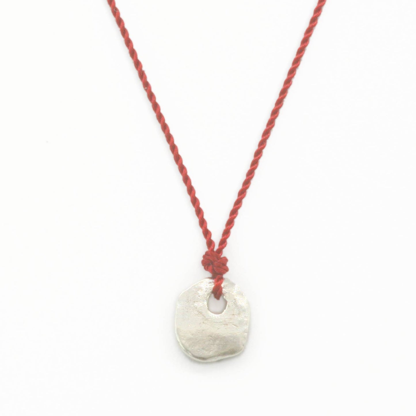 Margaret Solow Jewelry | Sterling Silver "Wabi-Sabi" Necklace | Firecracker