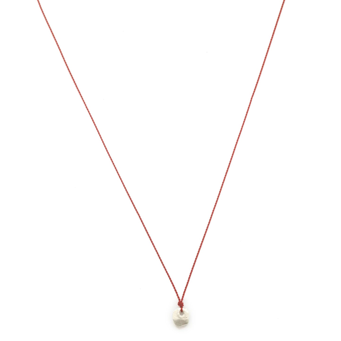 Margaret Solow Jewelry | Sterling Silver "Wabi-Sabi" Necklace | Firecracker