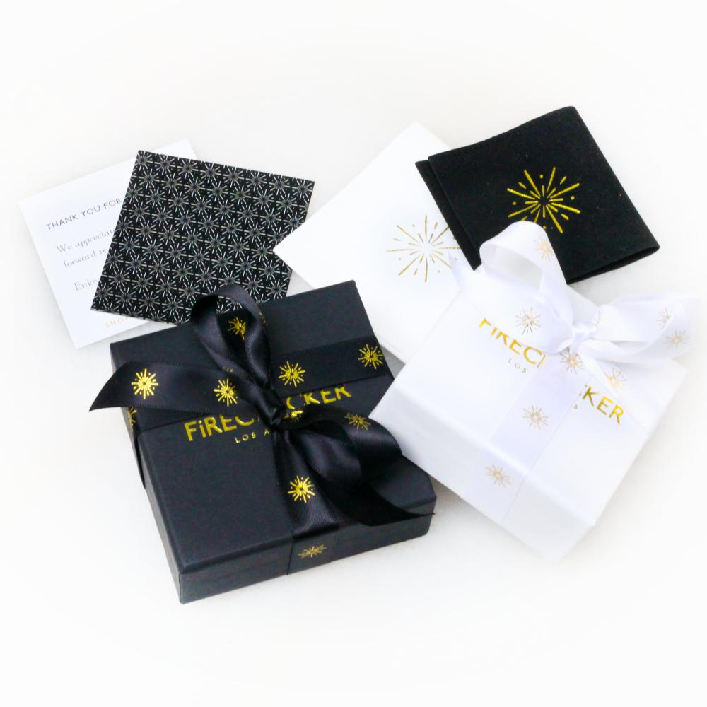 Satya Jewelry | "Bloom of Hope" Lotus Chain Earrings | Firecracker