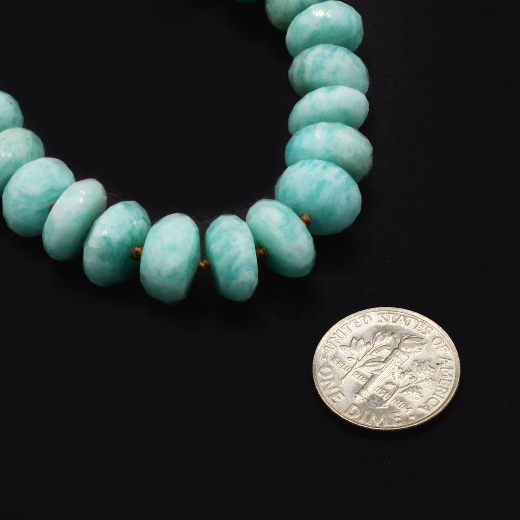 Lena Skadegard Jewelry | Amazonite Gemstone Tassel Necklace | Firecracker