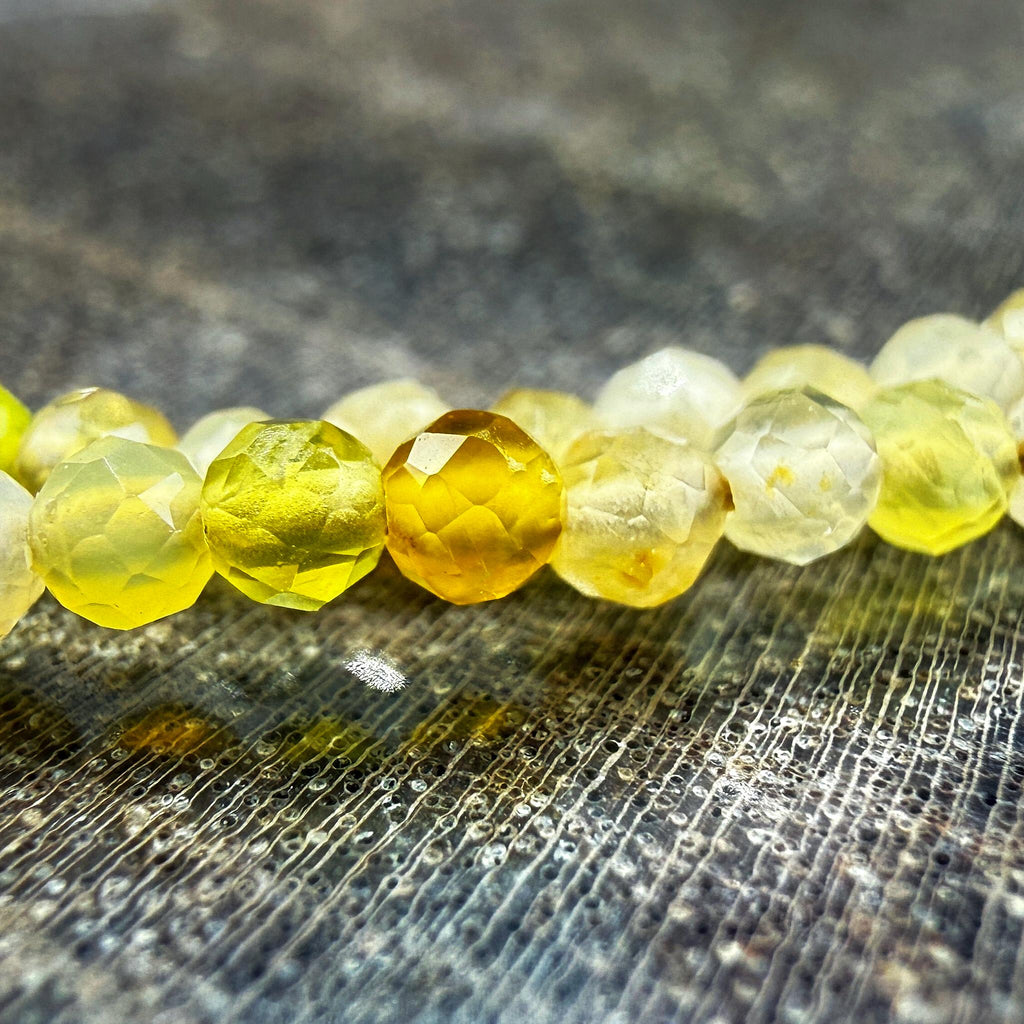 Lena Skadegard Jewels | Green Garnet + 9k Gold Gemstone Necklace  | Firecracker