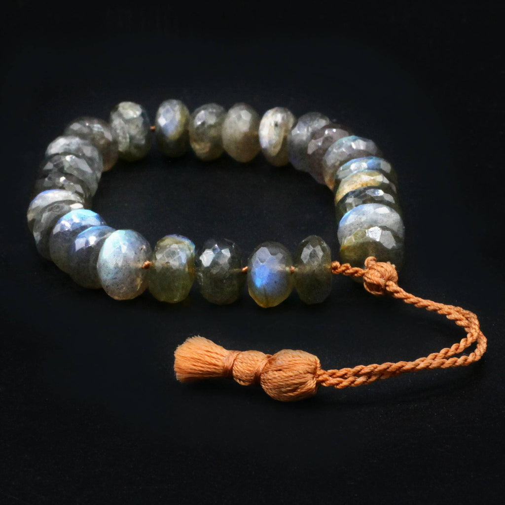 Lena Skadegard Jewels | Labradorite Gemstone Tassel Bracelet | Firecracker