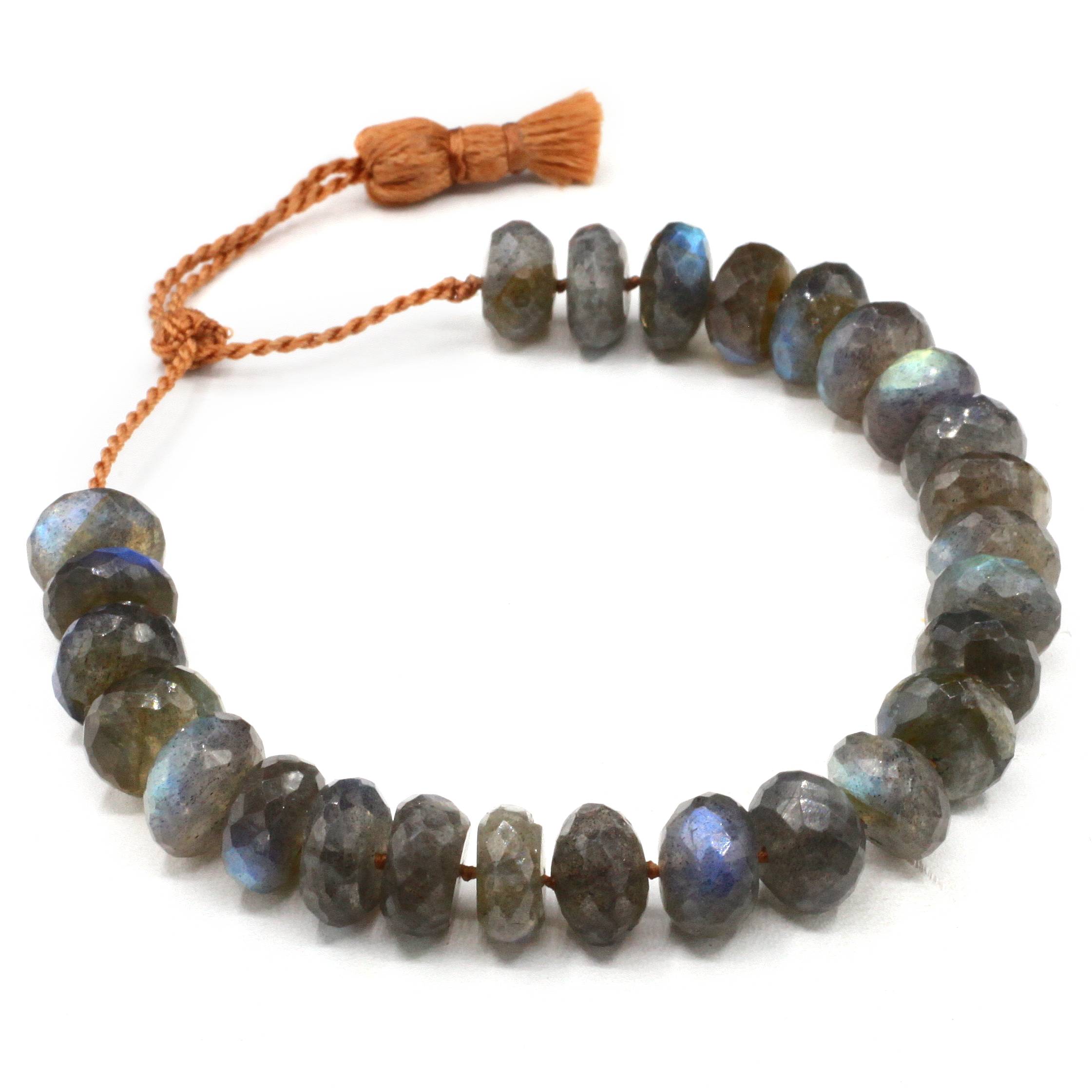 Lena Skadegard Jewels | Labradorite Gemstone Tassel Bracelet | Firecracker