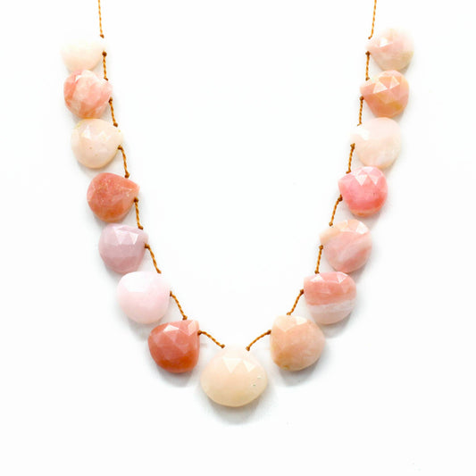 Lena Skadegard Jewels | Floating Peruvian Opal Gemstone Necklace | Firecracker