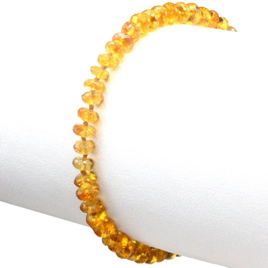 Lena Skadegard Jewelry | Citrine Gemstone Tassel Bracelet | Firecracker