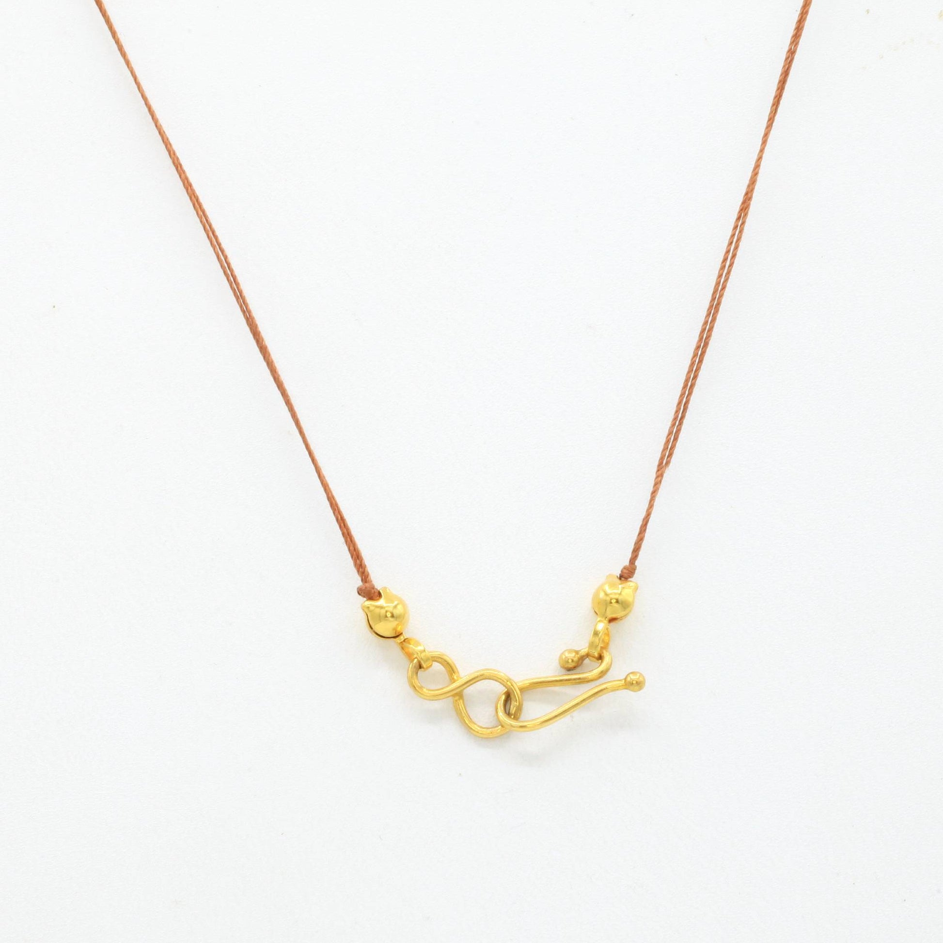 Lena Skadegard Jewels | Floating Peruvian Opal + 9k Gold Gemstone Necklace | Firecracker