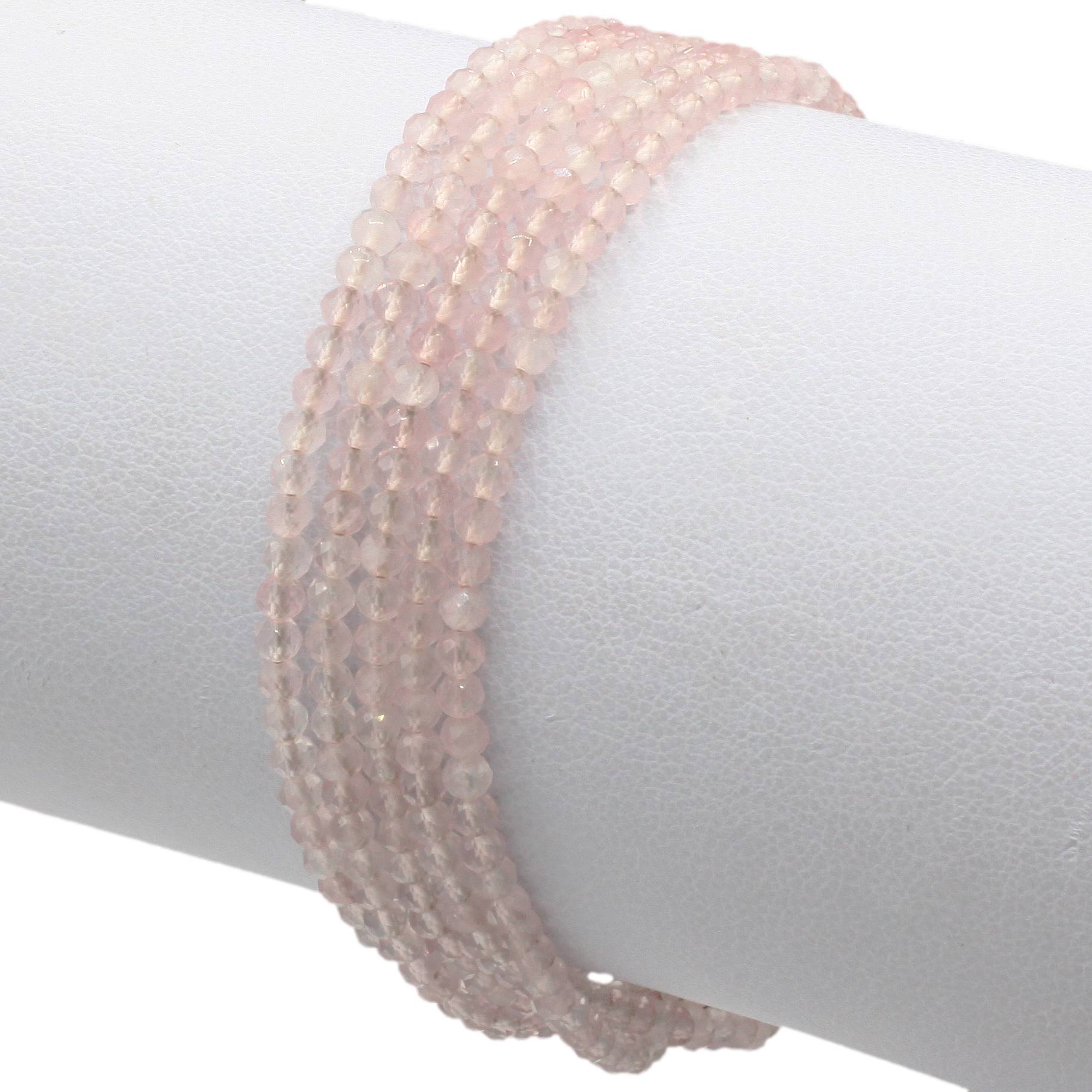 Lena Skadegard Jewelry | Rose Quartz Gemstone Tassel Bracelet | Firecracker