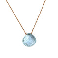 Aquamarine "Zen Gem" Necklace - Firecracker