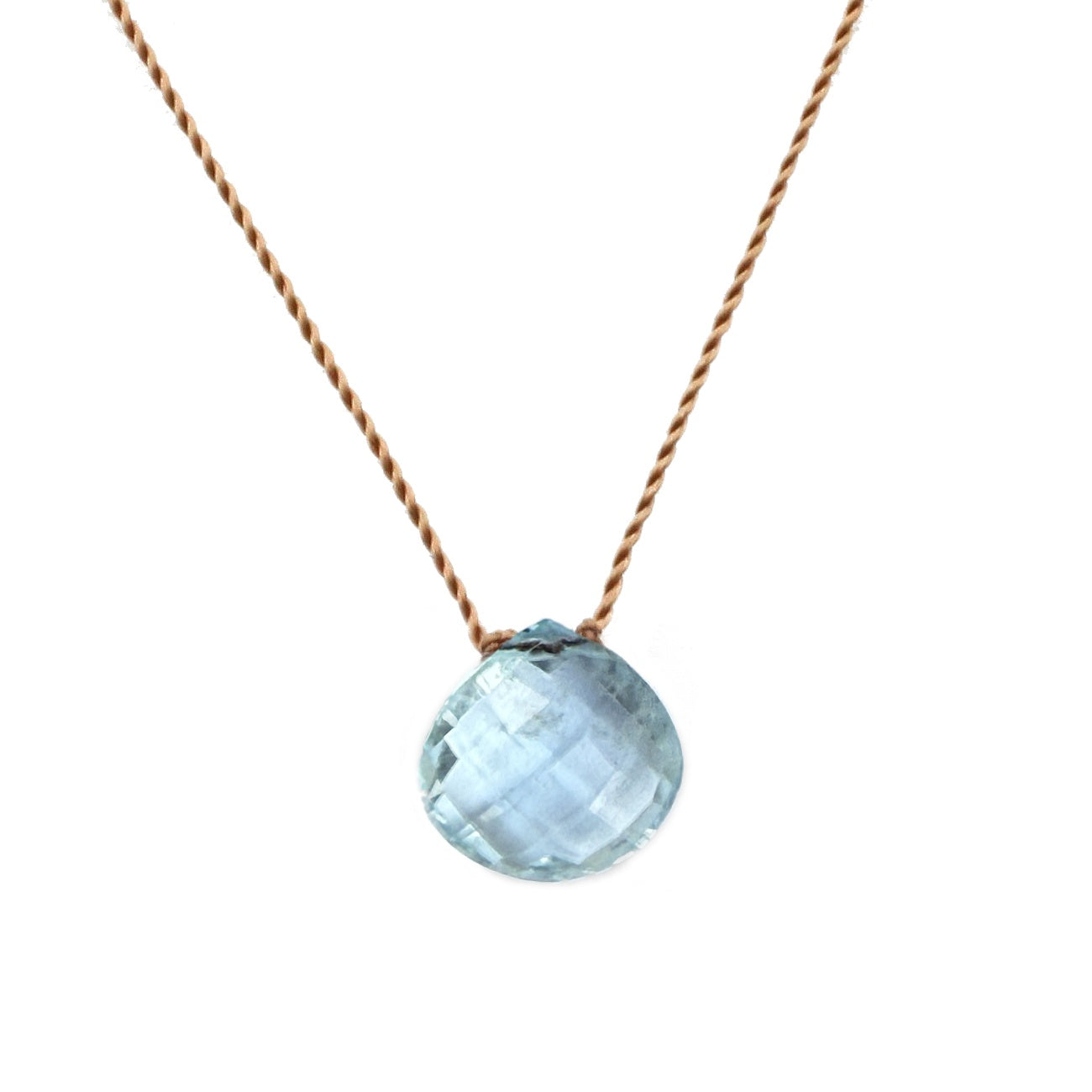 Aquamarine "Zen Gem" Necklace - Firecracker