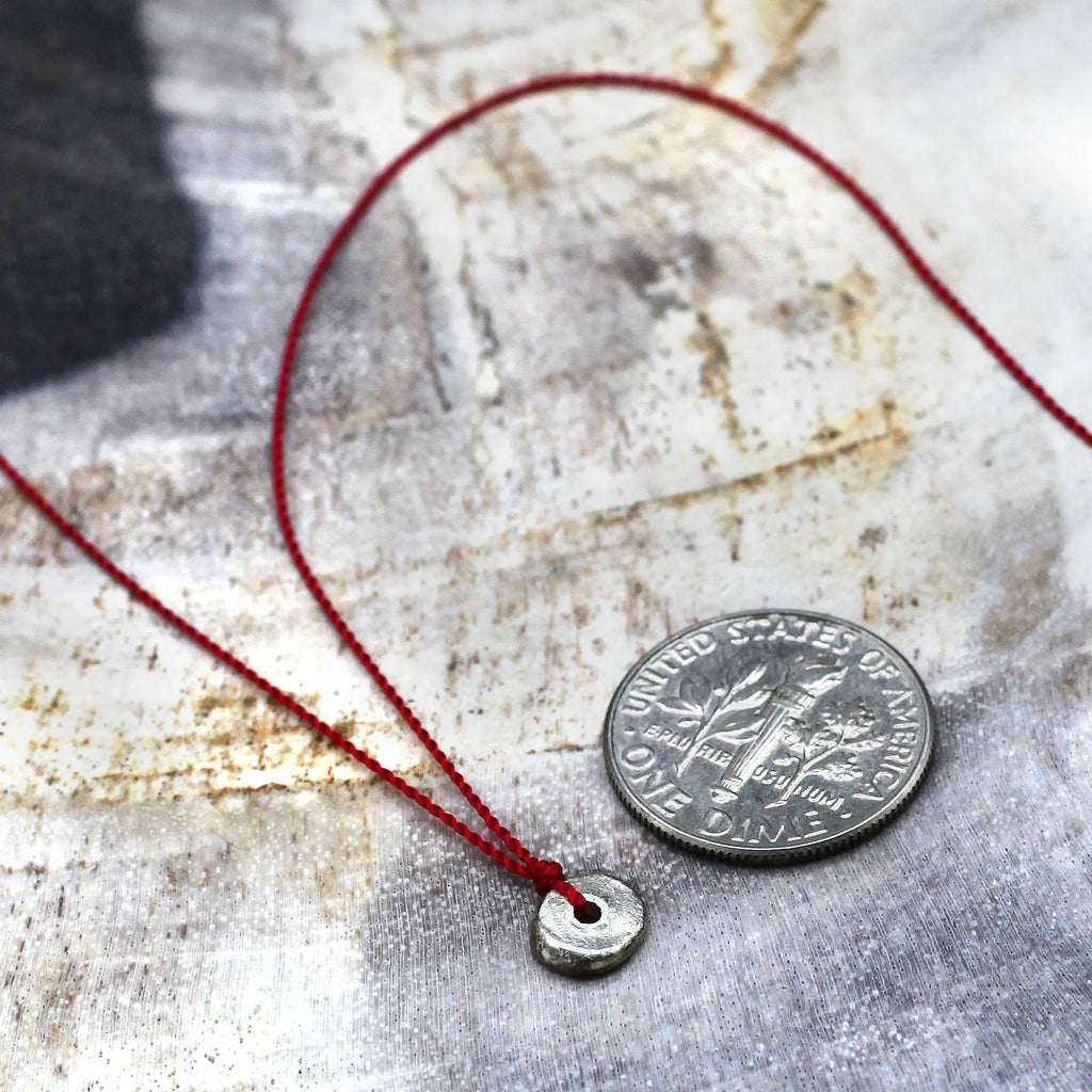 Margaret Solow Jewelry | Sterling Silver "Wabi-Sabi" Necklace | Firecracker