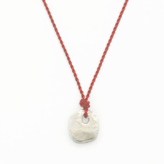 Margaret Solow Jewelry | Sterling Silver "Wabi-Sabi" Necklace | Firecracker