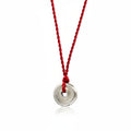 Margaret Solow Jewelry | Sterling Silver "Wabi-Sabi" Necklace | Firecracker