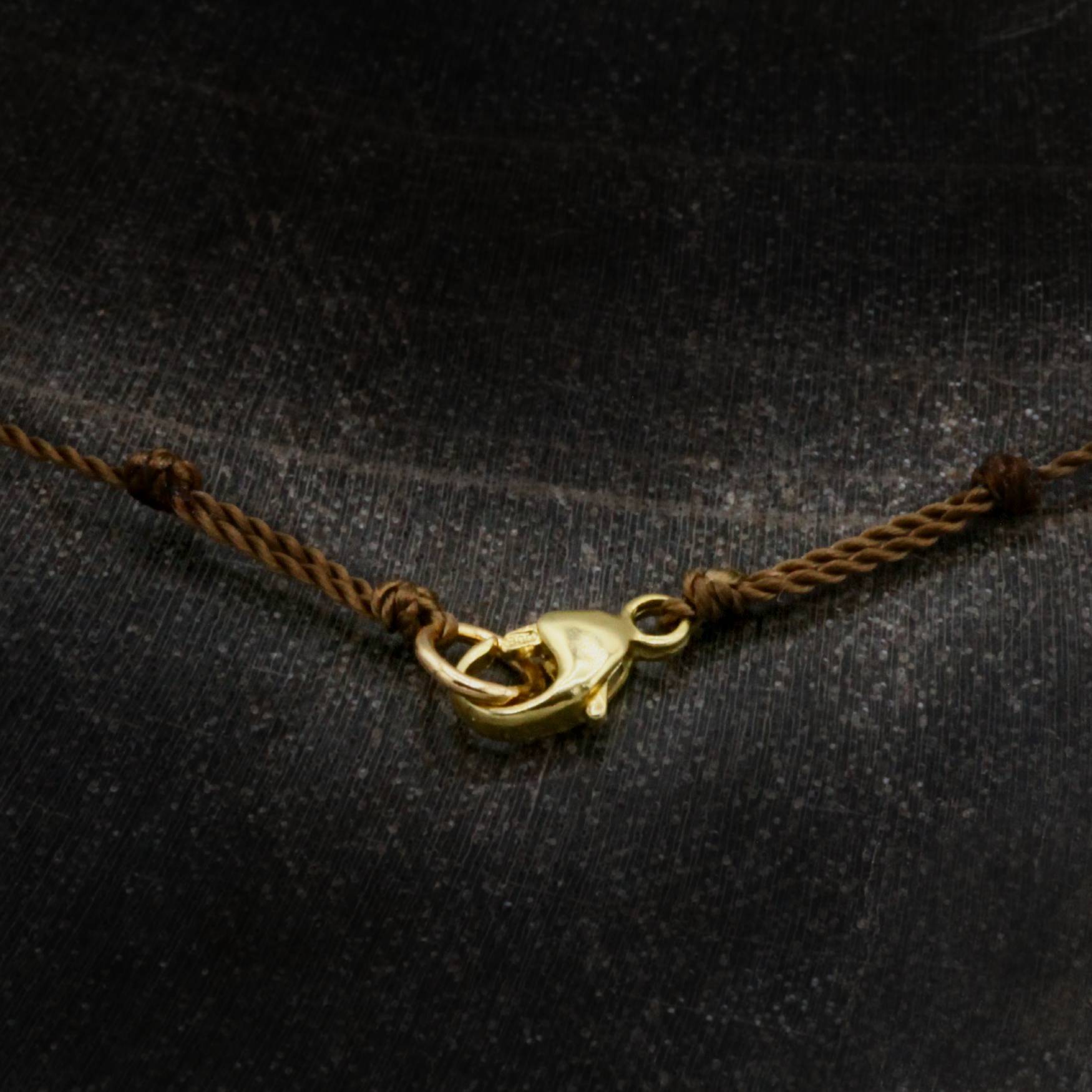 Margaret Solow Jewelry | Tourmalated Quartz + 14k Gold Drop Necklace | Firecracker