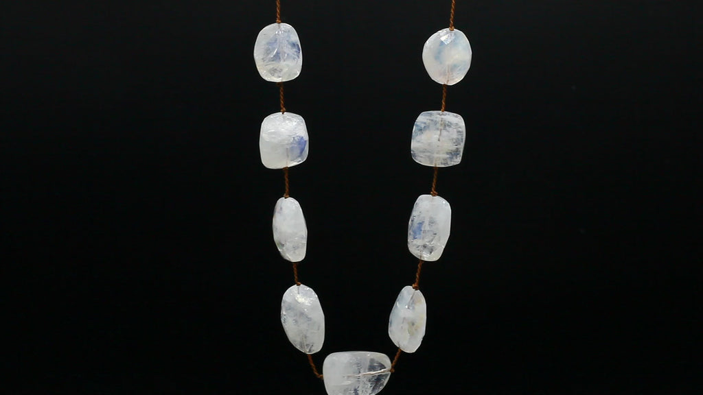 Lena Skadegard Jewels | Floating Large Moonstone Gemstone Necklace | Firecracker