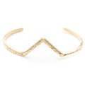 Odette New York | Summit Cuff in Brass | Firecracker