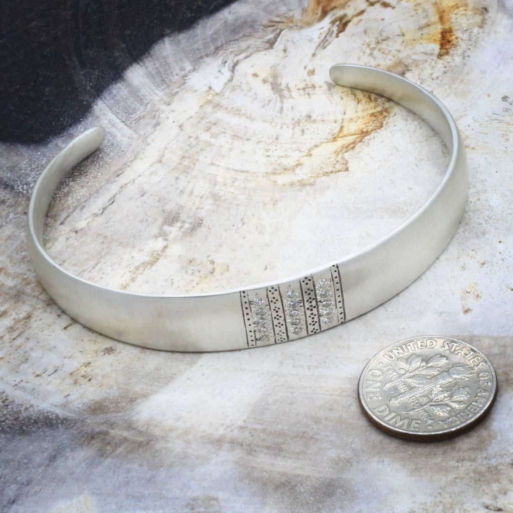 Adel Chefridi Studio | Diamond "Nomad" Cuff Bracelet | Firecracker