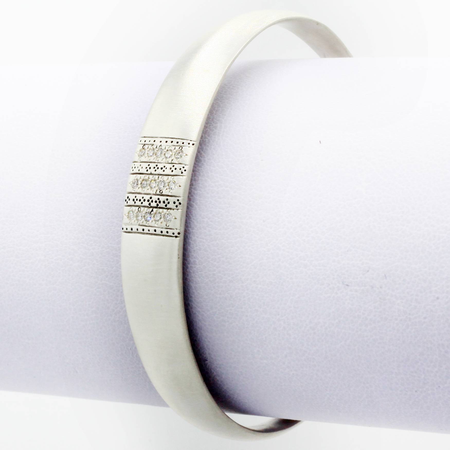 Adel Chefridi Studio | Diamond "Nomad" Cuff Bracelet | Firecracker