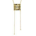 Aili Jewelry | Pebble Diamond + 14K Gold Pendant Necklace | Firecracker