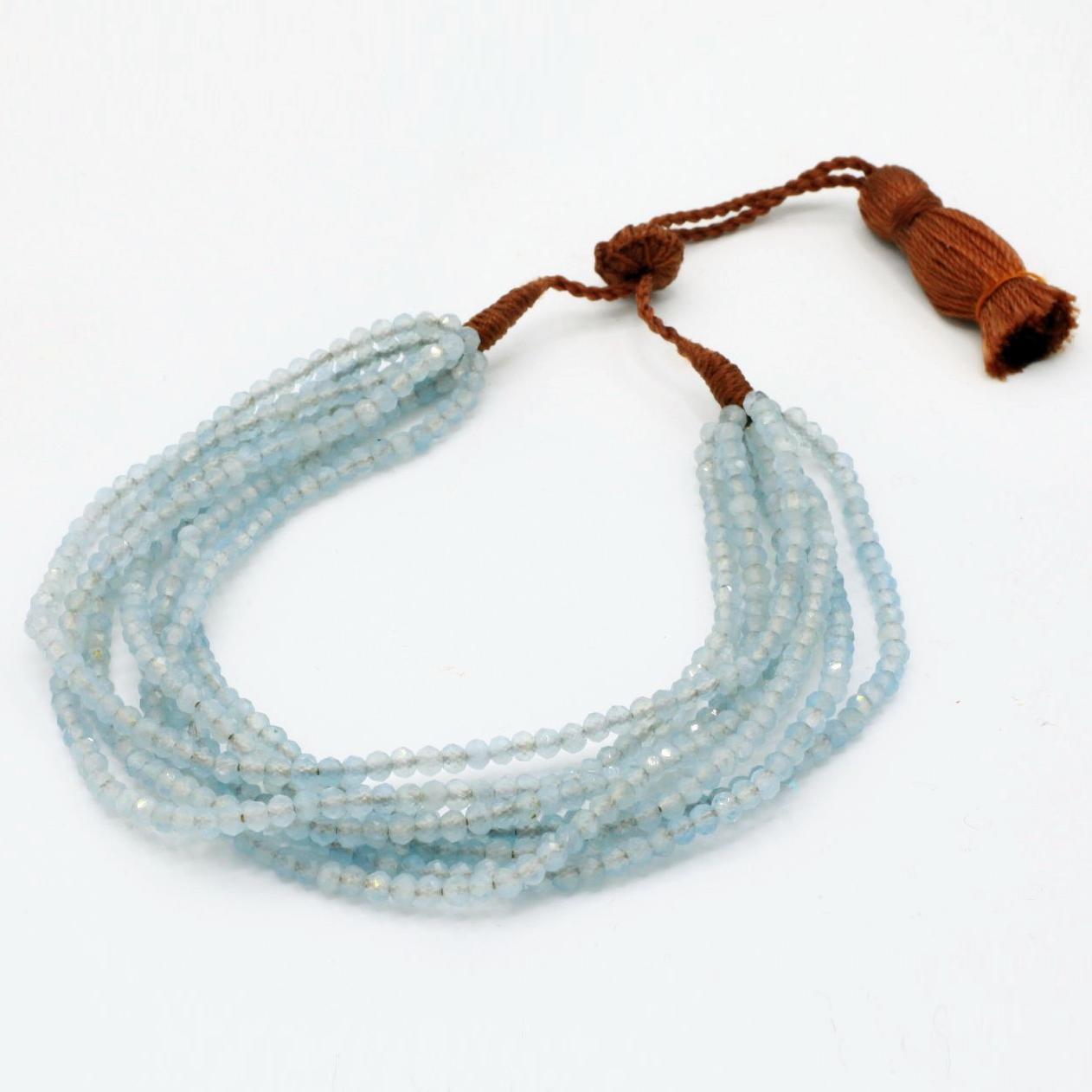  Lena Skadegard Jewels | Aquamarine Tassel Bracelet | Firecracker