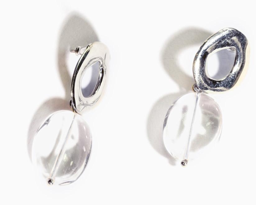 Odette New York | Crystal Quartz Coco Earrings | Firecracker