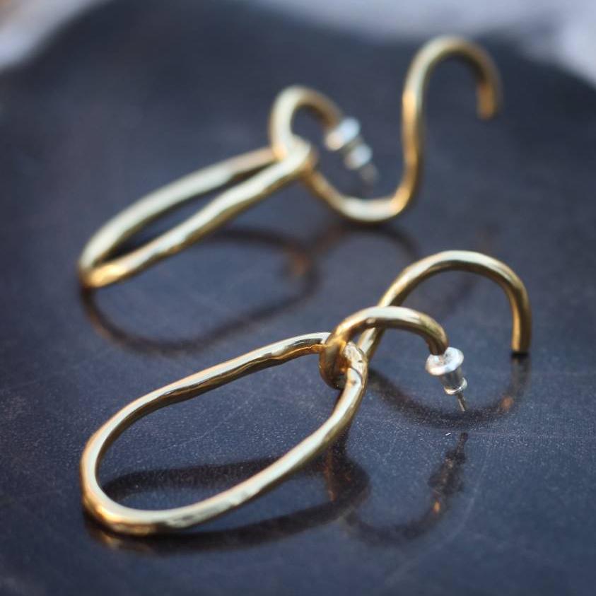 Odette New York | Ines Hoop Earrings | Firecracker