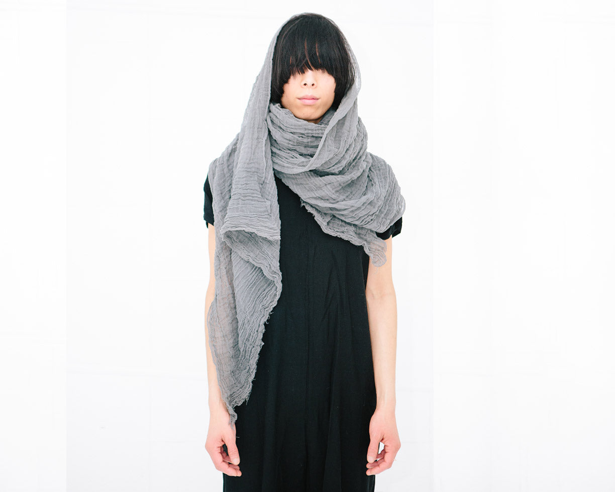 Scarf Shop | Hand Dyed Cotton Scarf | Firecracker