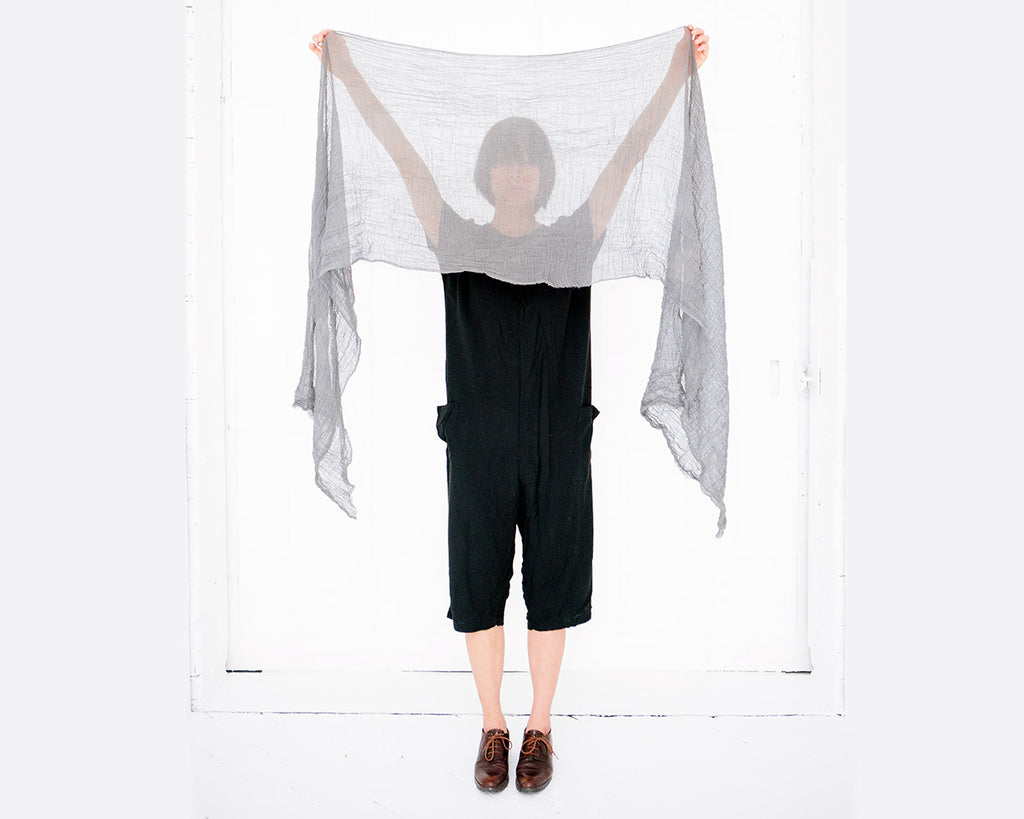 Scarf Shop | Hand Dyed Cotton Scarf | Firecracker