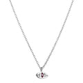 Scosha | Ruby + Sterling Silver Cat Eye Pendant Necklace | Firecracker