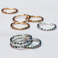 "Wisdom" Stacking Rings | Firecracker