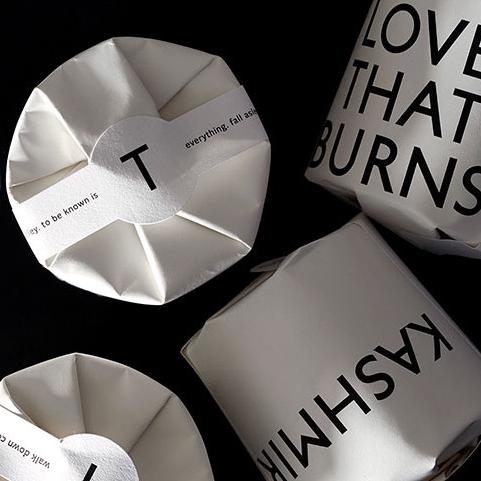 Tatine Candles | "Love that Burns" Votive Candle | Firecracker